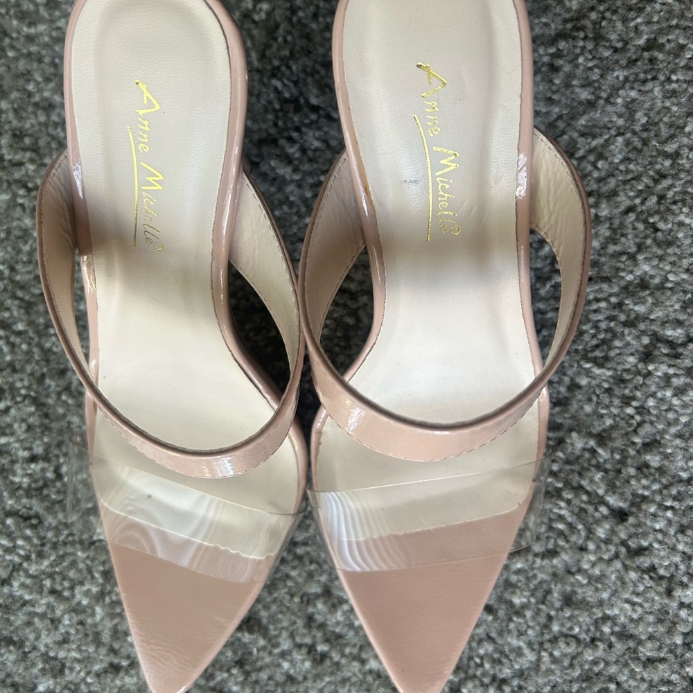 Anne Michelle Blush Pink Heels